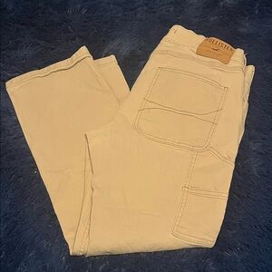 Hollister Light Tan Carpenter Pants 32x30